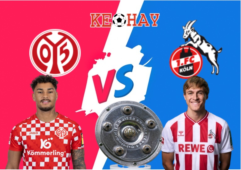 Mainz vs FC Koln – Soi kèo hôm nay 20h30 24/08/2025 – VĐQG Đức