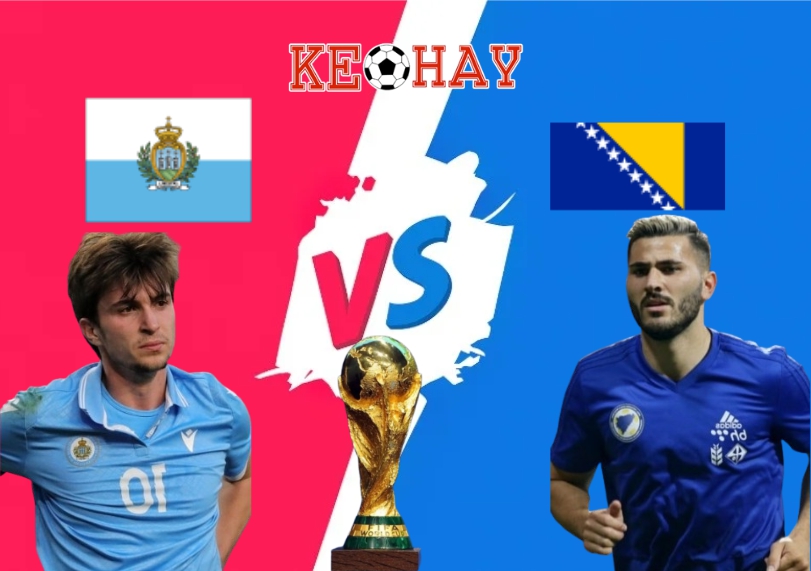 San Marino vs Bosnia & Herzegovina – Soi kèo hôm nay 01h45 07/09/2025 – Vòng loại World Cup 2026