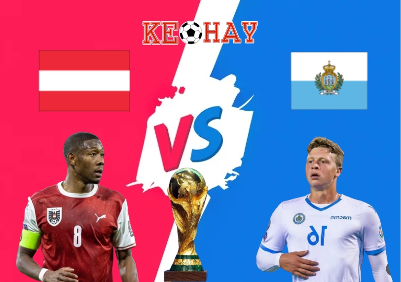 Áo vs San Marino – Soi kèo hôm nay 01h45 10/10/2025 – Vòng loại World Cup 2026