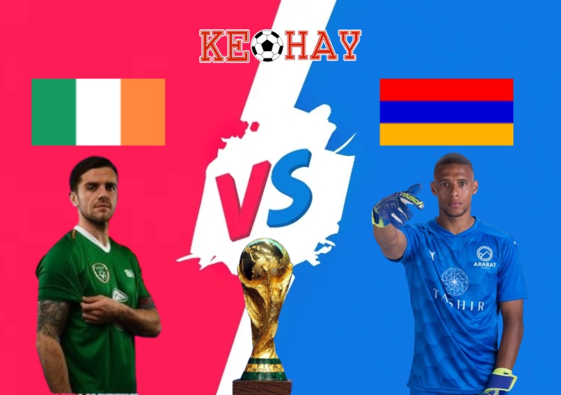Ireland vs Armenia – Soi kèo hôm nay 01h45 15/10/2025 – Vòng loại World Cup 2026