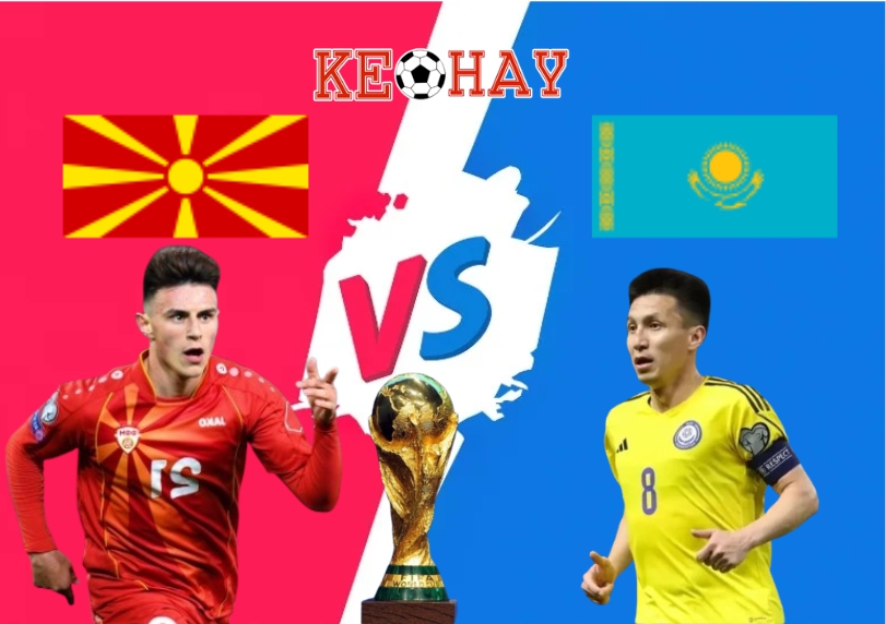 North Macedonia vs Kazakhstan – Soi kèo hôm nay 01h45 14/10/2025 – Vòng loại World Cup 2026