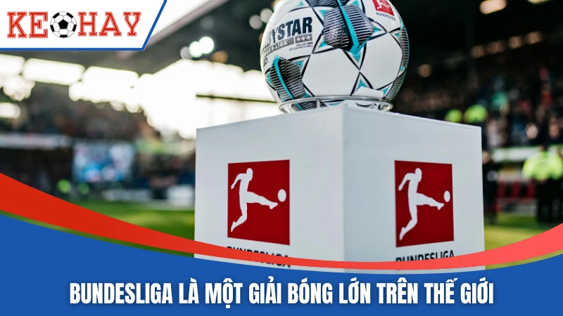 Bundesliga là một giải bóng lớn trên thế giới