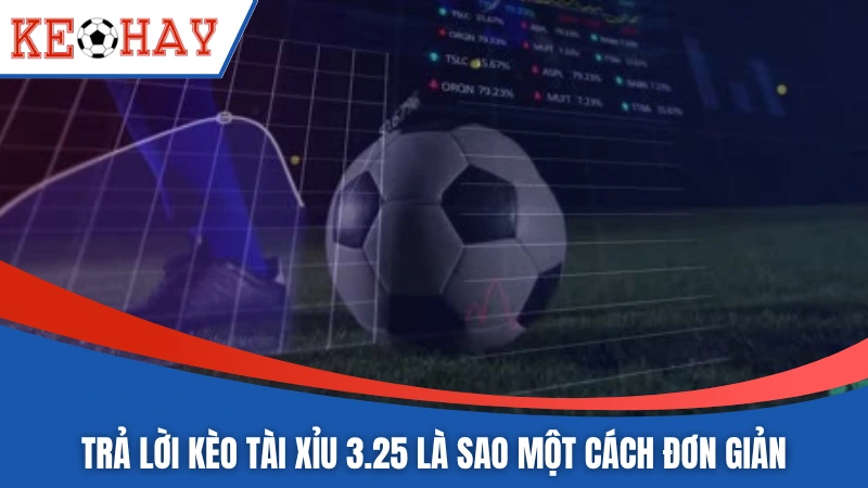 Trả lời kèo tài xỉu 3.25 là sao một cách đơn giản