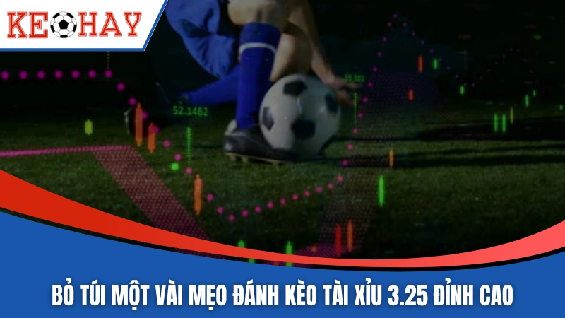 Bỏ túi một vài mẹo đánh kèo tài xỉu 3.25 đỉnh cao